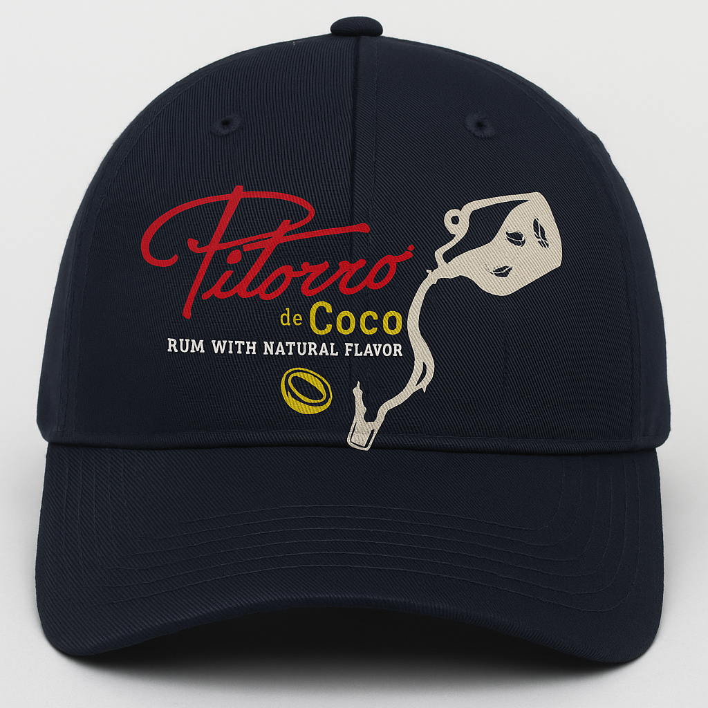 Sombrero negro Pitorro de Coco A1