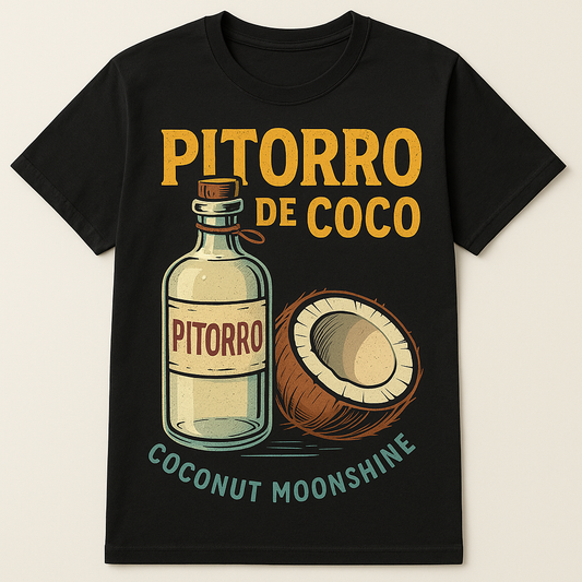 Pitorro de Coco T-shirt Moonshine